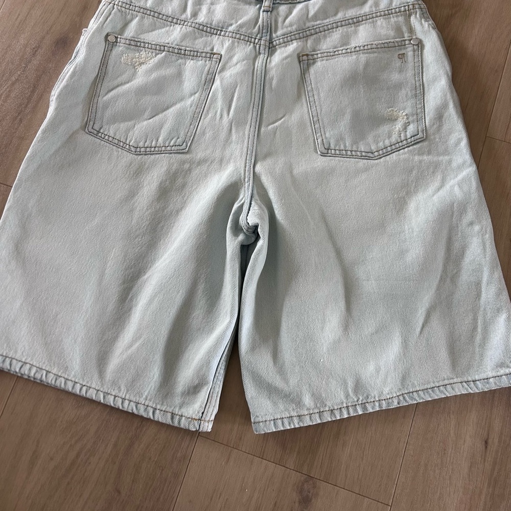 Pilcro Anthropologie NWOT Light Blue Denim Women's Shorts size 30 - Picture 4 of 6